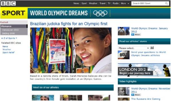 Sarah Menezes appeared in BBC documentary