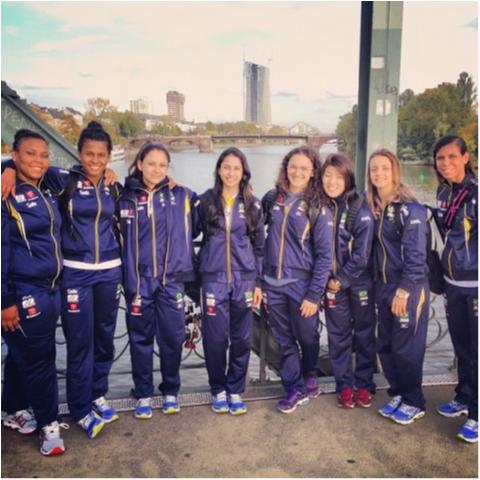 The Junior Team Arrives in Europe for Competing in the World Junior Championship 