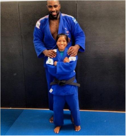 The Junior Athletes Meet the Legend Teddy Riner on the Second Day of Training in France