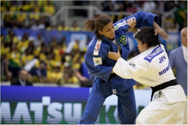 Rafaela Silva (57kg) Is Bronze Awarded in Grand Slam from Paris