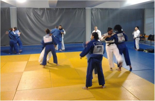 The Brazilian National Judo Team Is Training for Two Periods in Santiago