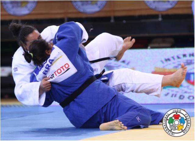 Maria Suelen Altheman Defeats Her Tunisian Counterpart and Wins the Bronze in the GP from Samsun