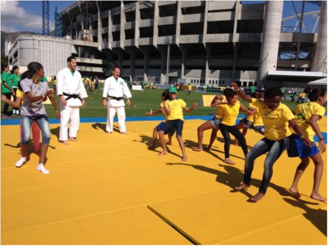 Judo Celebrates the Olympic Day in the Host City of the Games 