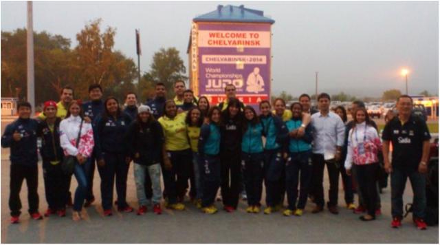 The Brazilian National Judo Team Arrives in Russia for the 2014 Chelyabinsk World Judo Championship