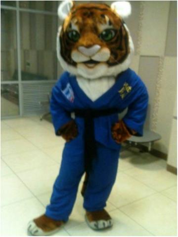 Mascot Zhorik Is the Special Attraction in Chelyabinsk 2014 World Judo Championship 