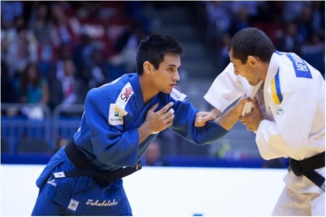 Eric Takabatake Gets to the Octaves of Final, but Brazil Gets no Medal in the First Day of the World Judo Championship 2014 