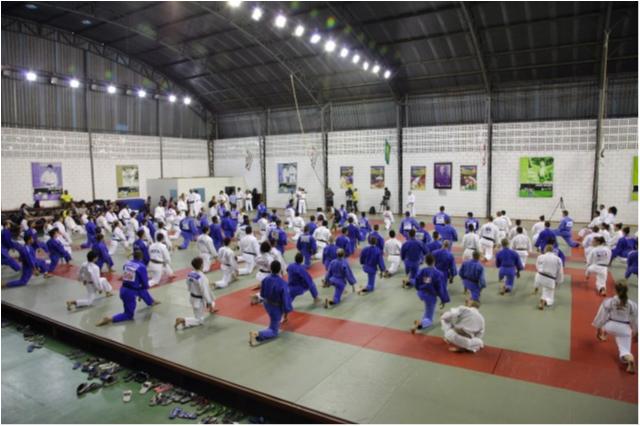 After the International Challenge, Brazil and Japan Participate in a Training Camp