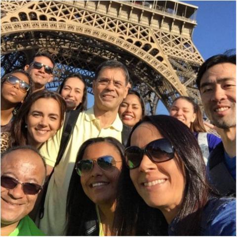 Gathered in France, the Brazilian Judokas Visited Paris on Their Sunday Off