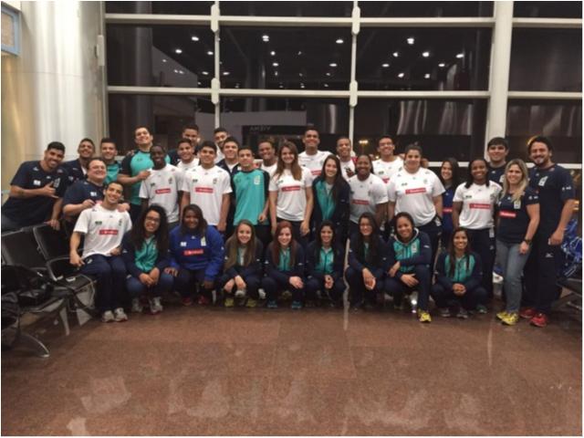 The Cadet and Junior Teams Board to Japan for Training 