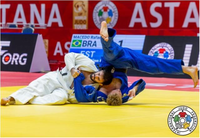 Rafael Macedo takes fifth in Kazakhstan Grand Slam