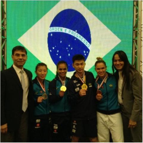 Brasil fatura dois ouros no 1º dia do Aberto Pan-americano de Miami