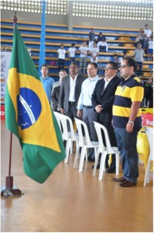 Presidentes de cinco federações prestigiam Cerimônia de Abertura no Brasileiro Sub 13