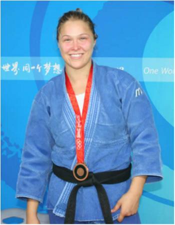 Ronda Rousey ensinará judô na Rocinha