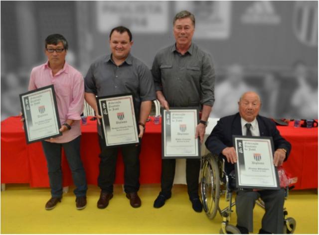 Medalhistas nas Olimpíadas de Los Angeles 1984 recebem homenagem em São Paulo
