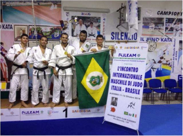 Equipe da Federação Cearense de Judô vence desafio Internacional na Itália 