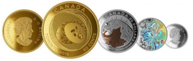 Casa da Moeda do Canadá lança moedas comemorativas de Toronto 2015