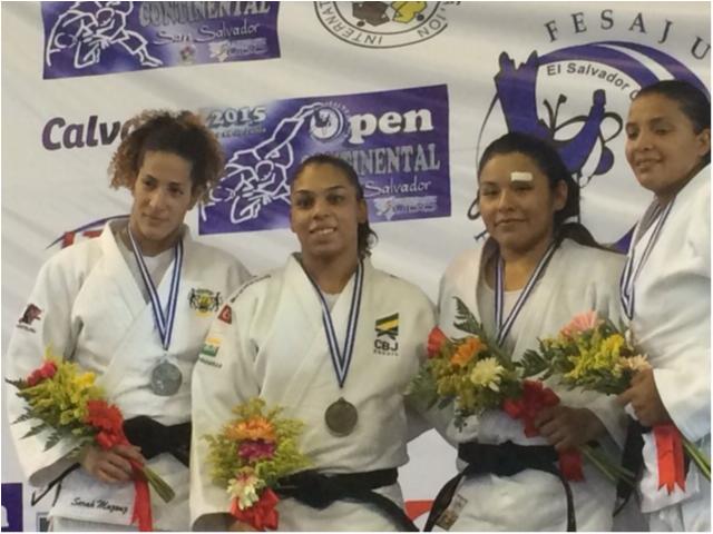 Samanta Soares é campeã e Eduardo Bettoni conquista a prata em El Salvador