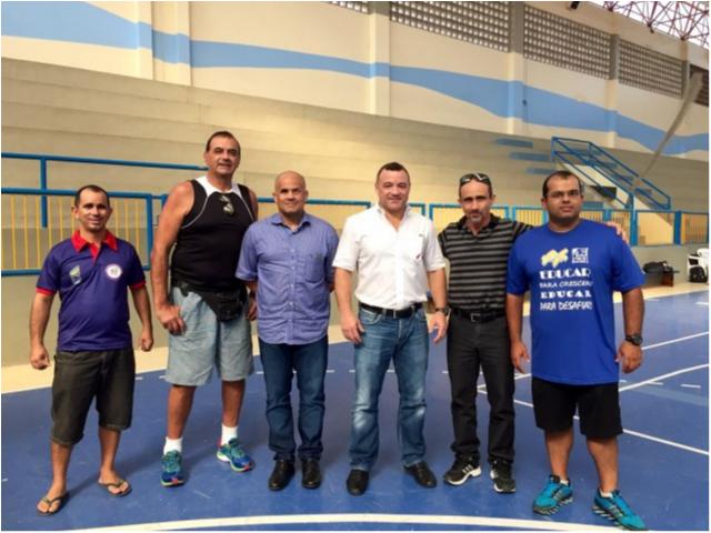 CBJ faz vistoria técnica das instalações que receberão o Brasileiro Sênior 2015 