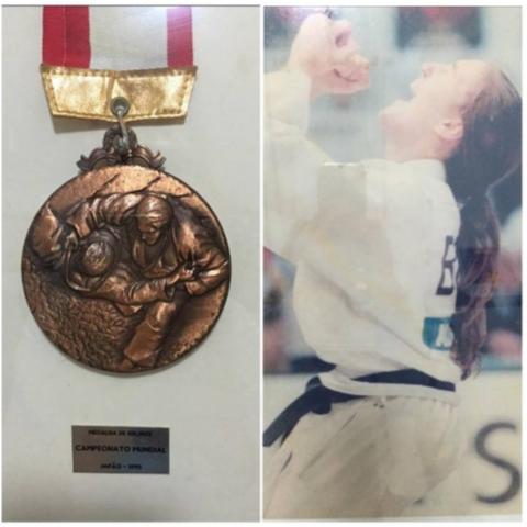 Judô brasileiro comemora 20 anos de conquista inédita de Danielle Zangrando