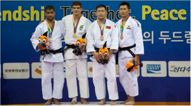 Judô brasileiro garante mais 5 medalhas e termina em primeiro nos Jogos Mundiais Militares