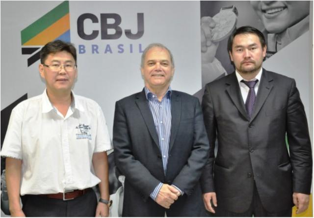 CBJ recebe visita de representantes do Ministério da Saúde e Esporte da Mongólia