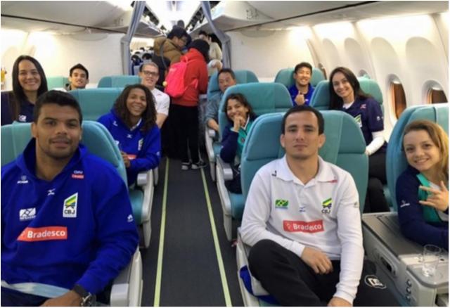 Brasileiros finalizam treinamento em Jeju e chegam ao Japão para o Grand Slam de Tóquio