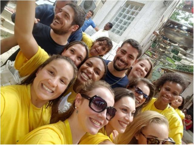 Judocas encontram atletas e artistas em Dia Olímpico da TV Globo