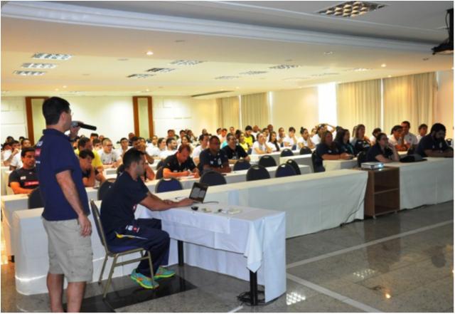 Com chegada de atletas do Brasil inteiro, começa primeiro Treinamento Internacional de 2016