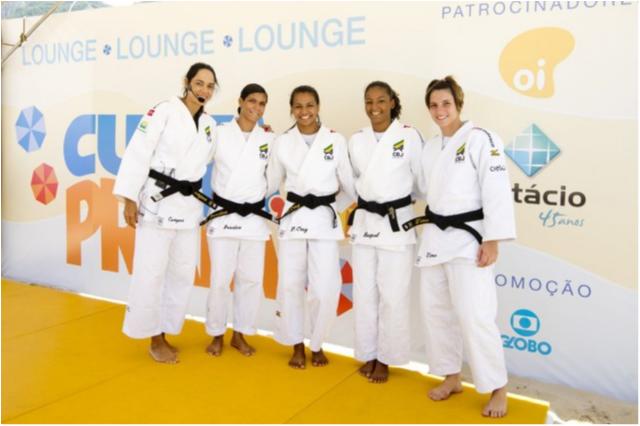 Com presença de Rosicleia Campos e atletas de seleção, judô marca presença no Curta, Praia