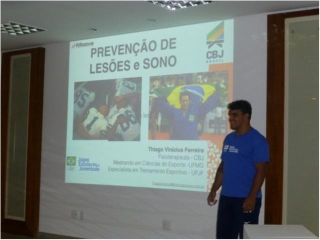 Treinamento dos JEJ's conta também com atividades educativas fora do tatame