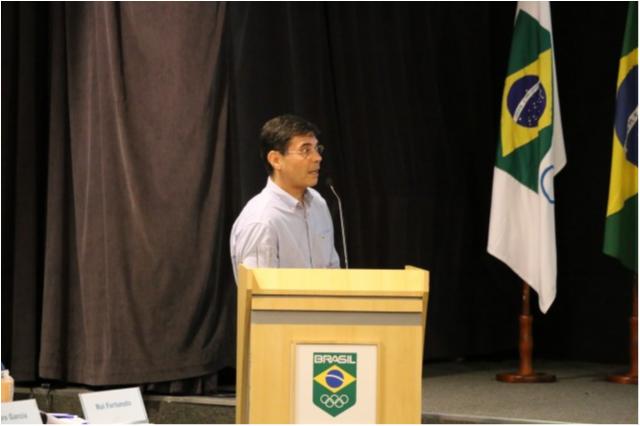 Gestor de alto rendimento da CBJ, Ney Wilson foi um dos palestrantes do 4º Encontro de Treinadores do Time Brasil 