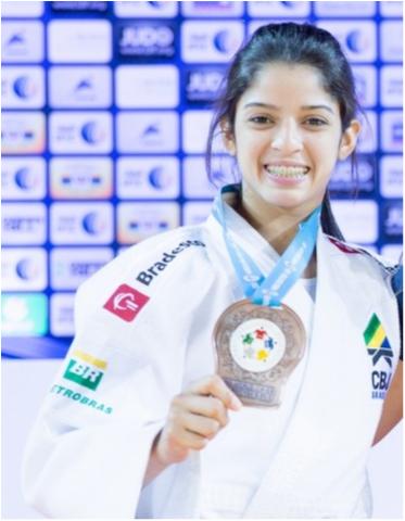 Judoca da seleção de base participará de revezamento da Tocha Olímpica