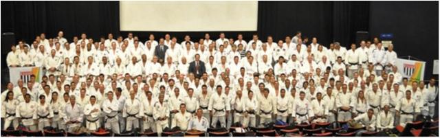 Gestão de arbitragem da CBJ marca presença no Seminário organizado pela F.P.Judô