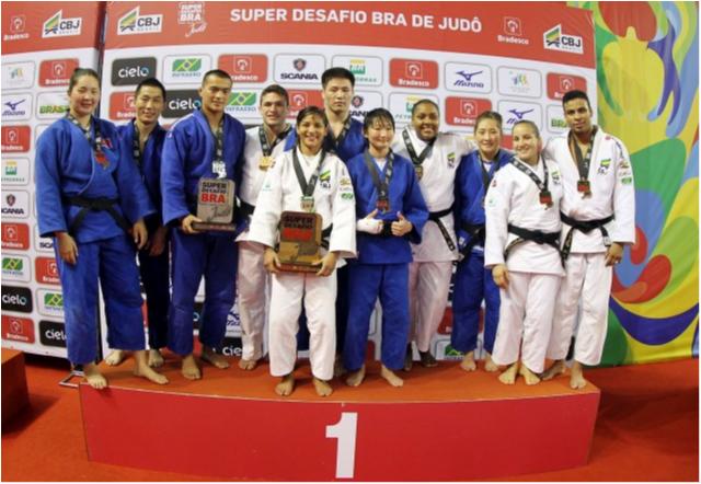 Brasil vence a Mongólia em primeiro SuperDesafio BRA de judô no ano