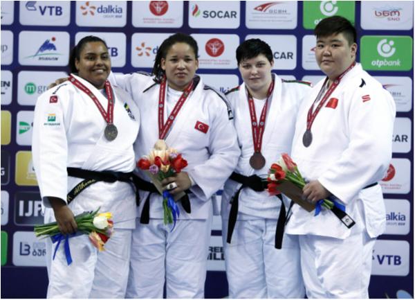 Brasil conquista mais três medalhas e fecha o Grand Prix de Tbilisi com cinco pódios