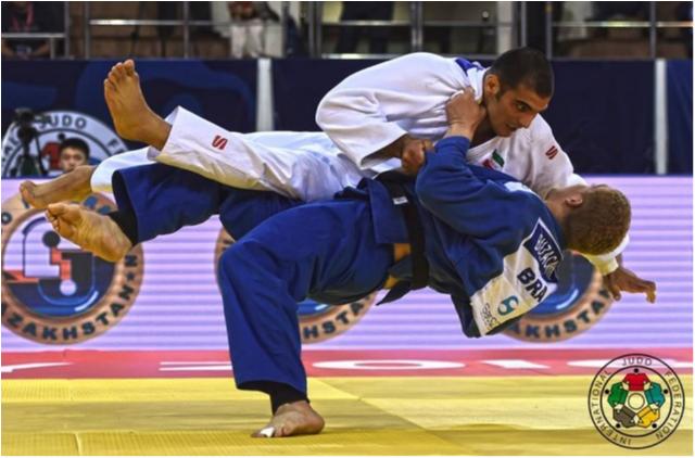 Rafael Buzacarini conquista a prata do Grand Prix de Almaty