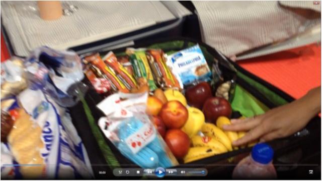 VÍDEO - Como os atletas se alimentam em dia de competição