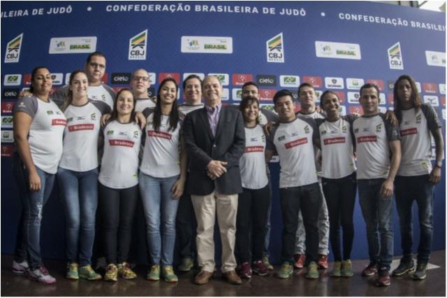Equipe olímpica brasileira de judô é apresentada no Rio de Janeiro