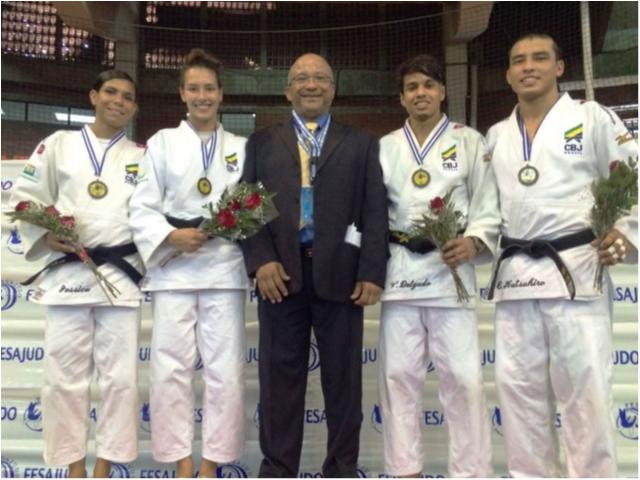 Com quatro judocas em ação, Brasil fatura quatro ouros no Aberto de El Salvador