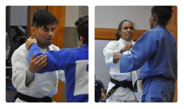 Erika Miranda e Charles Chibana se juntam à seleção em Mangaratiba