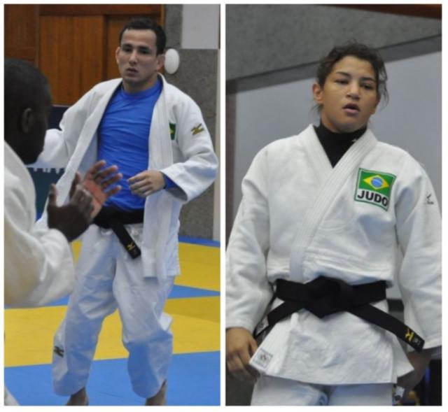 Felipe Kitadai e Sarah Menezes celebram quatro anos de suas medalhas olímpicas focados na Rio 2016