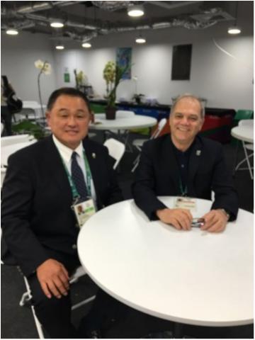 Yasuhiro Yamashita se reúne com Paulo Wanderley e agradece apoio da CBJ à Federação Japonesa de Judô 