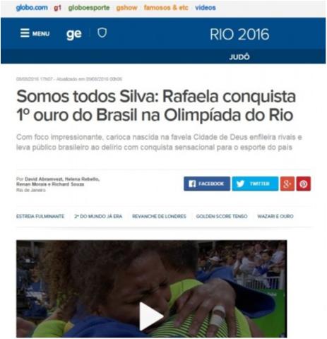 Judô bate recorde de audiência do Globoesporte.com e supera Copa de 2014