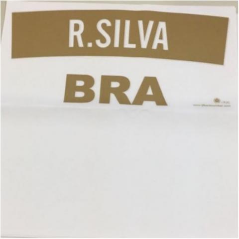 CBJ recebe back number dourado de Rafaela Silva