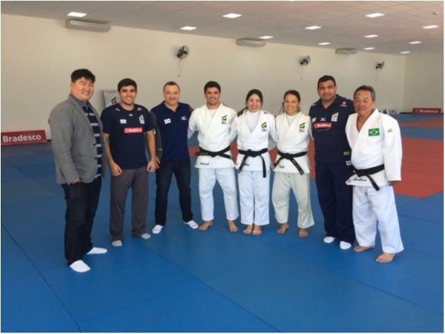 Gestão das Categorias de Base e Gestão de Eventos da CBJ se reúnem com representante da FPJudo 