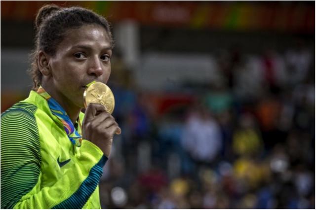 COB anuncia Rafaela Silva como embaixadora dos Jogos Escolares da Juventude