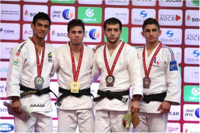 Brasil conquista quatro medalhas no primeiro dia do Grand Slam de Abu Dhabi