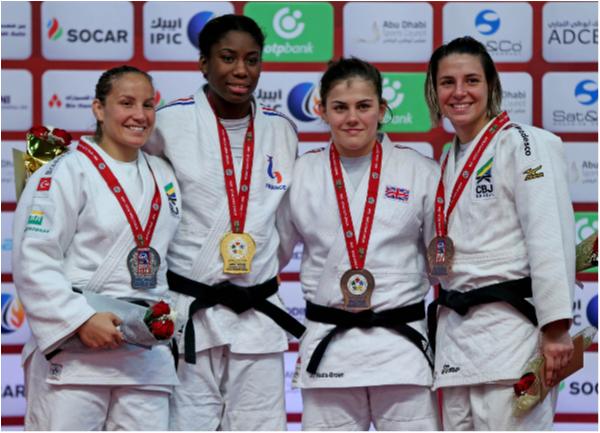 Com duas pratas e duas dobradinhas no pódio, Brasil brilha no Grand Slam de Abu Dhabi