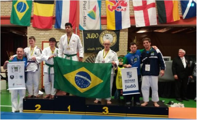 Judocas brasileiros conquistam seis medalhas em competição de Judô Para Todos na Holanda