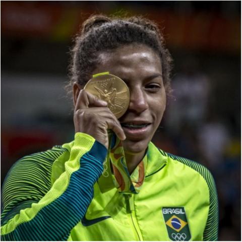 Embaixadora dos Jogos Escolares da Juventude, Rafaela Silva desembarca em João Pessoa